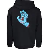 Santa Cruz Moletom Com Capuz Screaming Hand Chest