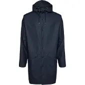 Rains - Casacos - Long Jacket W3 Navy para Unissexo - Tamanho XL
