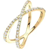 Elli Anel ouro / transparente