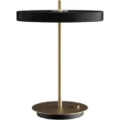UMAGE Candeeiro de mesa LED Asteria Table, USB, preto/latão