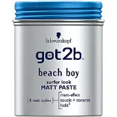 Schwarzkopf Got2b Beach Matt Paste Surfer Look 100ml