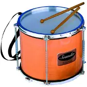 Reig Musicales Timbale Metálico Com Som Em Bolsa E Aba