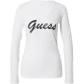 GUESS Camisa 'Adriana' azul / cáqui / preto / branco