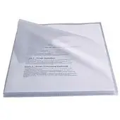 Esselte Pasta com aba | Folio 250 micras Transparente 50 unidades