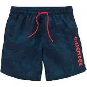 Chiemsee Calções de banho azul / navy / laranja