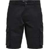 Only & Sons Calças cargo preto