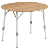 Outwell Mesa Dobrável Para Camping Custer Round