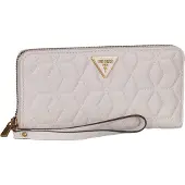 GUESS , Elenia, Carteira de Tecido, SLG Grande com Zíper, Pedra, para Mulheres