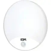 EDM Luz De Parede Led Redonda 4000k 15w 1250 Lumens