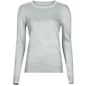 GUESS camisolas LILIANE RN LS mulheres - Cinza - EU XS