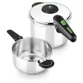 Monix Panela De Pressão Presto M911001 Pack 4+6l