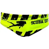 Turbo Slip De Banho Scuba Diver