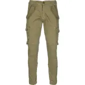 Alpha industries Calças cargo 'Combat' cáqui