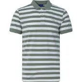 Gant Camisa verde / offwhite
