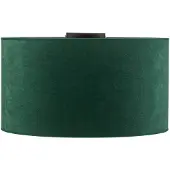 Duolla Candeeiro de teto Golden Roller Ø 40 cm verde escuro/dourado