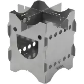 Savotta Happy Stove 140164036 queimador de madeira, aço inoxidável