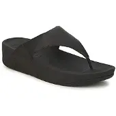 FitFlop Chinelos LULU LEATHER mulheres - Preto - 41