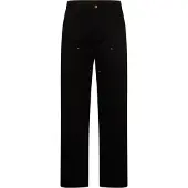 Carhartt WIP Calças chino caril / preto / branco