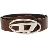 Diesel Cintos chocolate / prata