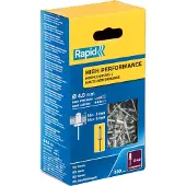 Rapid Rebite Alumínio 5001432 4x8 Mm 500 Unidades