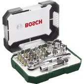 Bosch Powertools Conjunto De Pontas E Soquetes 26 Peças