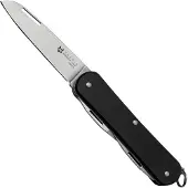 FOX Vulpis 3-Tools FX-VP130-3BK, N690Co, Aluminium Black, canivete suiço