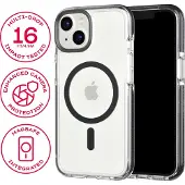 Tech21 Capa De Telefone Iphone 14 Evo Crystal Magsafe Telefone