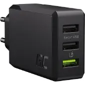Green Cell Carregador De Carro Chargc03 3xusb