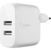 Belkin Carregador De Parede Usb-a Duplo X2 12w