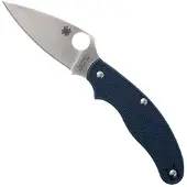 Spyderco Navalha UK Penknife Lightweight Dark Blue