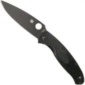 Spyderco Navalha Resilience, preto