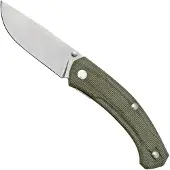 GiantMouse Faca ACE Iona V2 Green Canvas Micarta