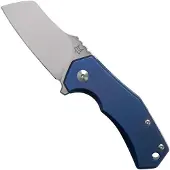 Fox knives Navalha Italico, anodized blue ti
