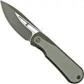 We Knife Navalha Baloo Black Titanium, gray G10
