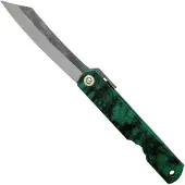 Higonokami Navalha Blue Paper Steel Jade