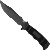 SOG Faca SEAL Pup Elite, Kydex sheath, faca serrilhada