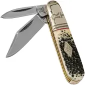 Rough Ryder Navalha Barlow Buckshot Bone
