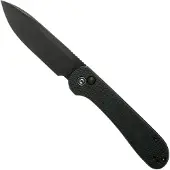 CIVIVI Navalha Button Lock Elementum, preto