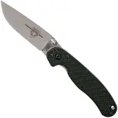 Ontario Navalha RAT-2, satin, preto