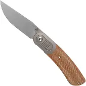 Kansept Knives Navalha Reverie Micarta, marrom