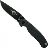 Ontario Navalha RAT-2 D2, preto, preto