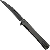 Ocaso Navalha Solstice Wharncliffe Black, Black Titanium