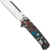 QSP Knife Penguin QS130SJ-F1, CPM 20CV Stonewashed, Fat Carbon Nebula, navalha slipjoint