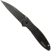 Kershaw Navalha Leek, BlackWash