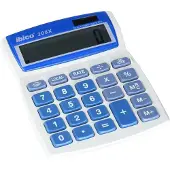 Ibico 208X | Calculadora Branco/Azul