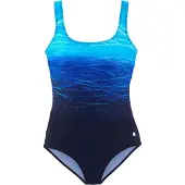 LASCANA Fato de banho azul / marinho / aqua