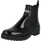 HUGO Bota 'Tabita' preto / branco