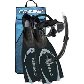 Cressi Conjunto De Snorkel Kit Pluma Perla Pluma Gamma