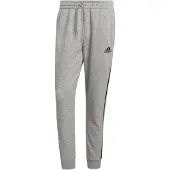 Adidas Calças Afuniladas em Fleece 3-Stripes Essentials