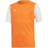 Adidas Camisa funcionais 'Estro 19' laranja / branco